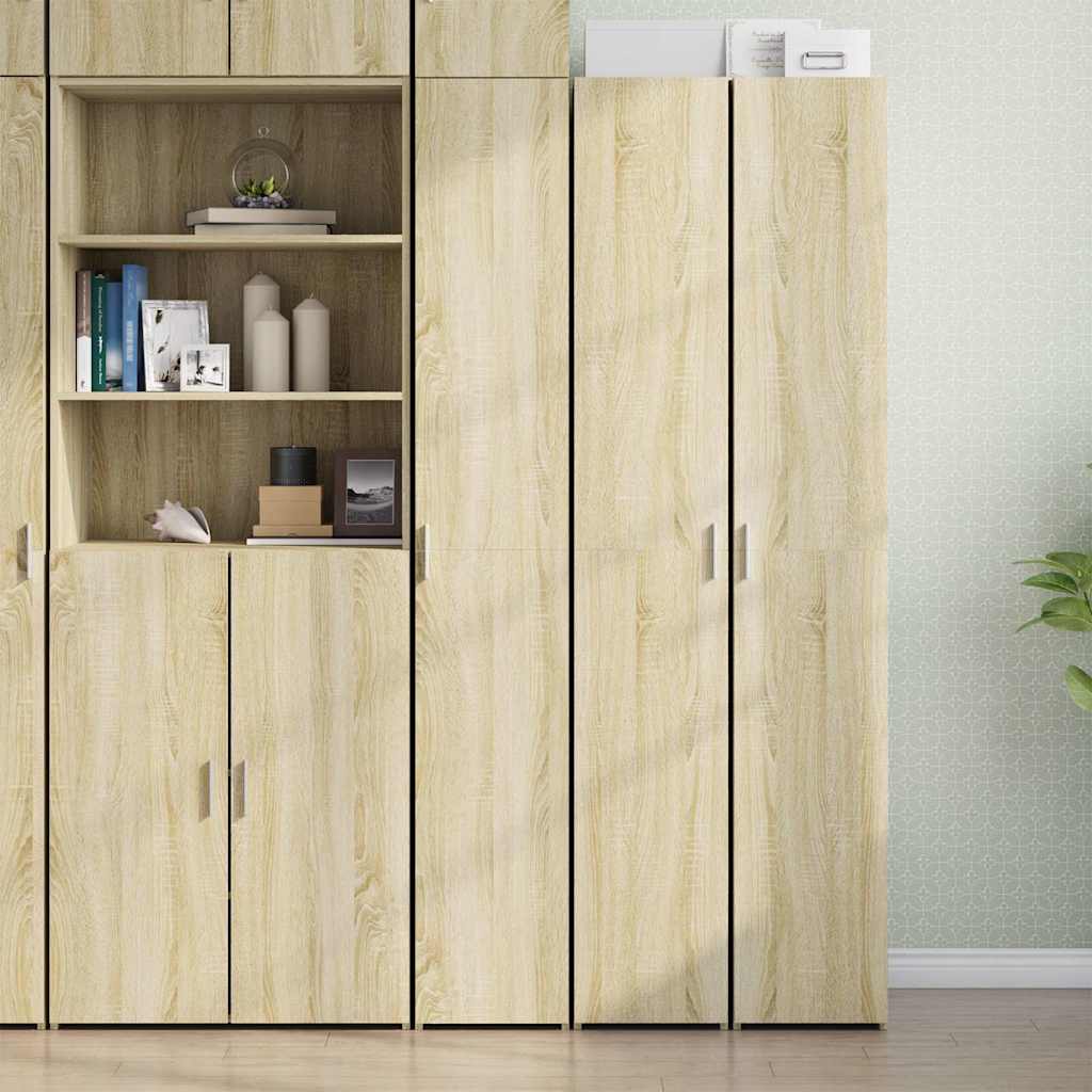 Highboard Sonoma Oak 30x42.5x185 cm Engineered Wood