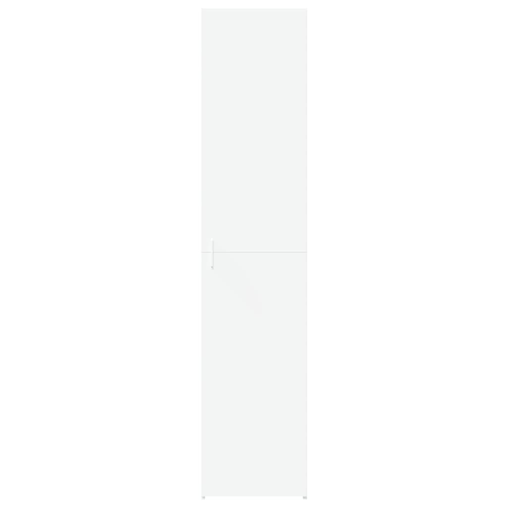 Highboard White 40x42.5x185 cm Engineered Wood