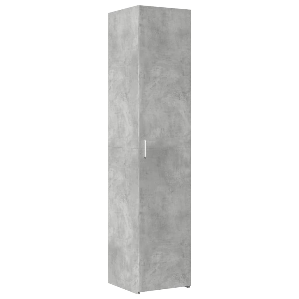 Highboard Concrete Grey 40x42.5x185 cm Engineered Wood
