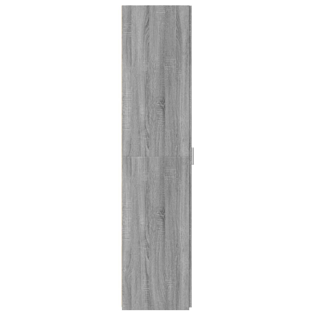 Highboard Grey Sonoma 40x42.5x185 cm Engineered Wood