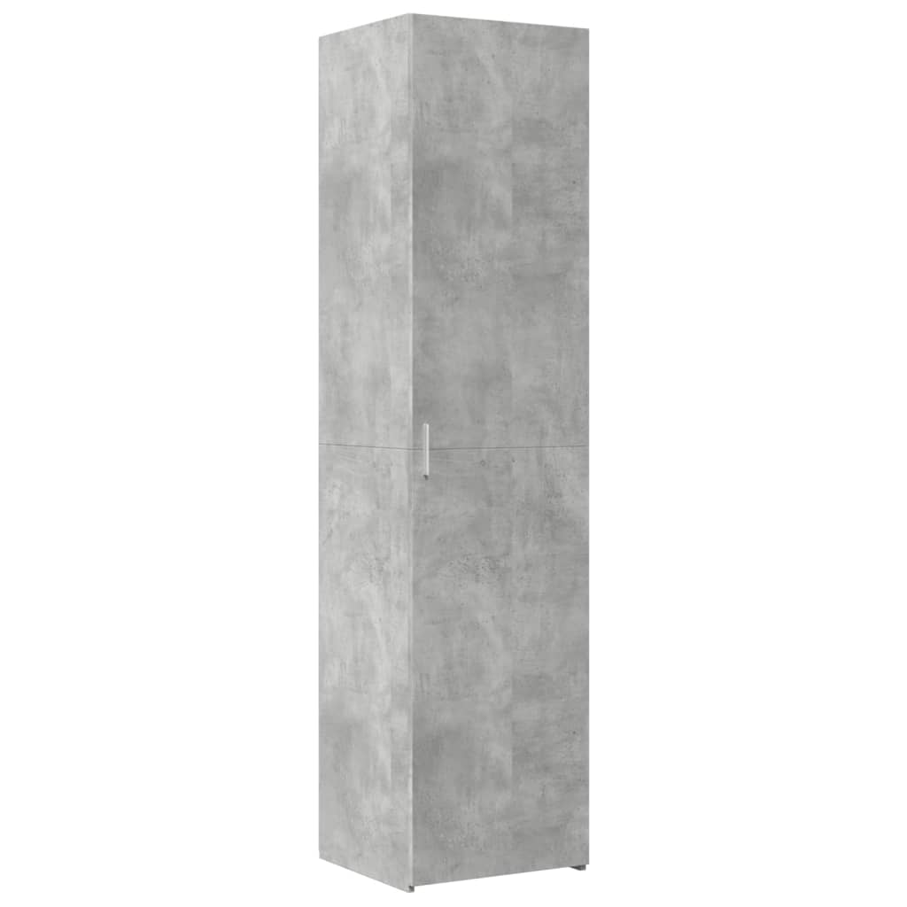 Highboard Concrete Grey 45x42.5x185 cm Engineered Wood