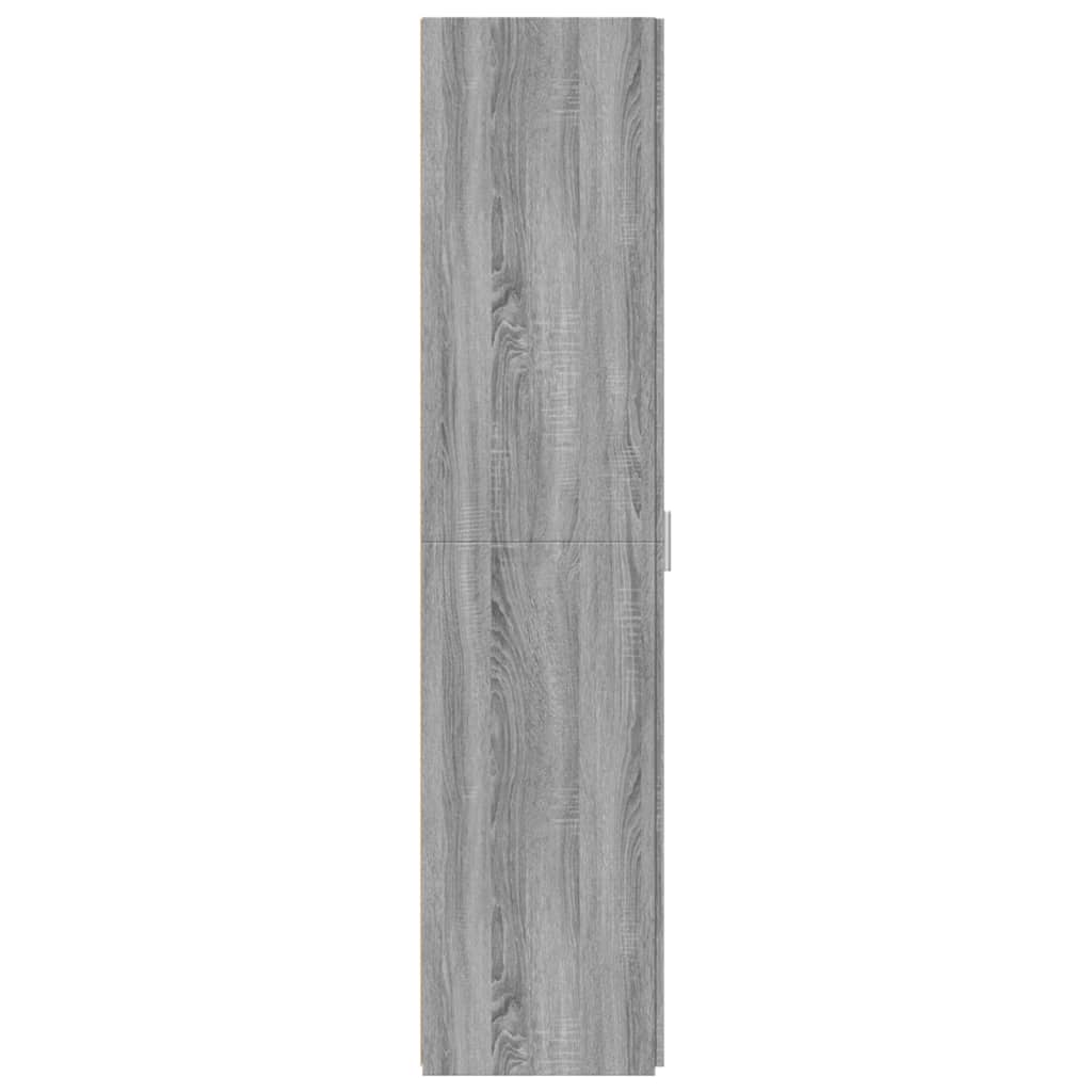 Highboard Grey Sonoma 45x42.5x185 cm Engineered Wood