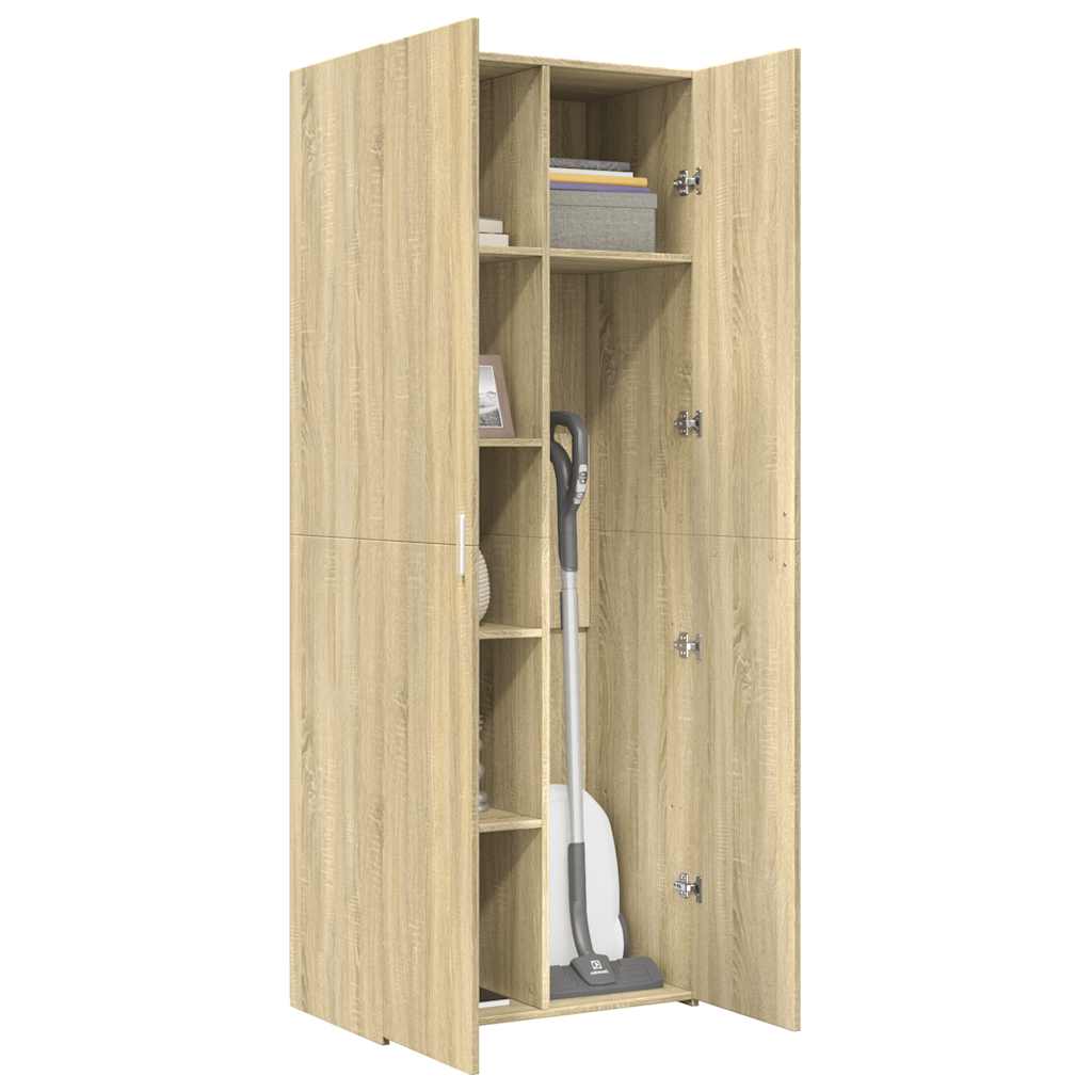 Highboard Sonoma Oak 70x42.5x185 cm Engineered Wood