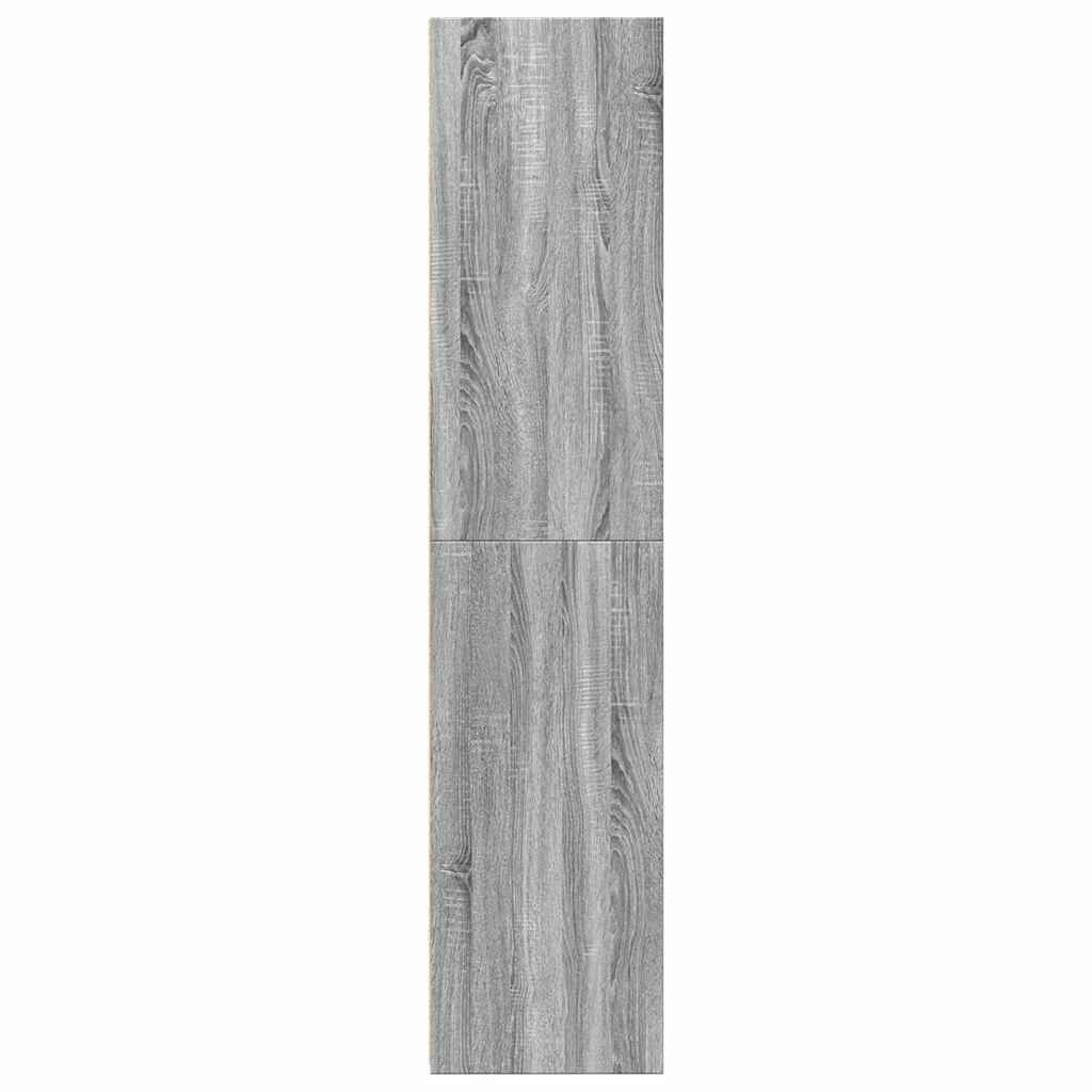 Highboard Grey Sonoma 40x41x185 cm Engineered Wood