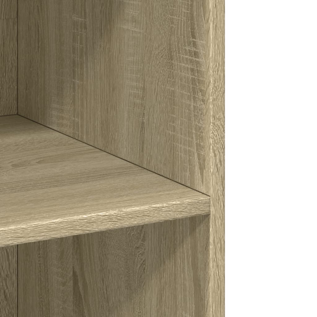 Highboard Sonoma Oak 70x41x185 cm Engineered Wood