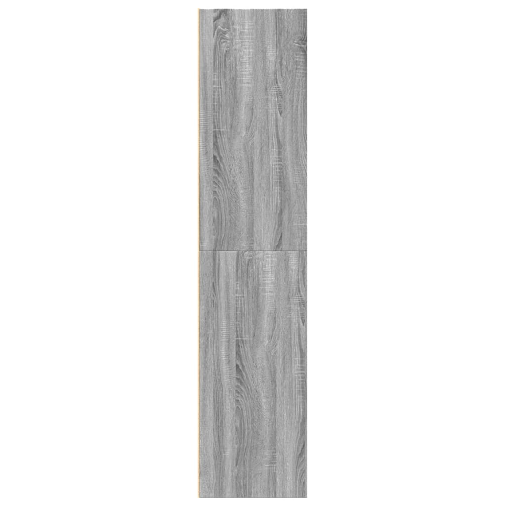 Highboard Grey Sonoma 70x41x185 cm Engineered Wood