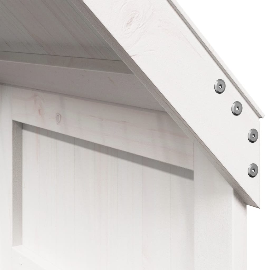 Bunk Bed without Mattress White 90x200 cm Solid Wood Pine