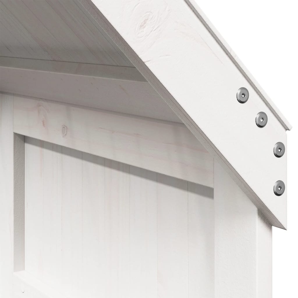 Bunk Bed without Mattress White 90x200 cm Solid Wood Pine