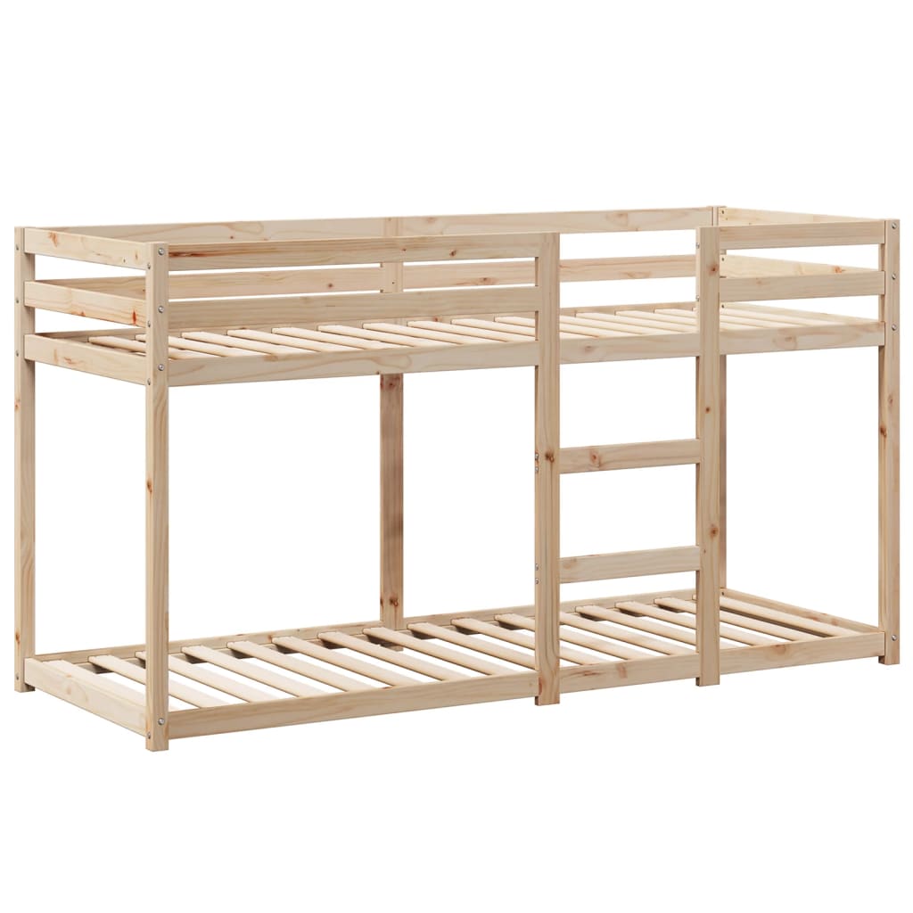 Bunk Bed without Mattress 90x200 cm Solid Wood Pine