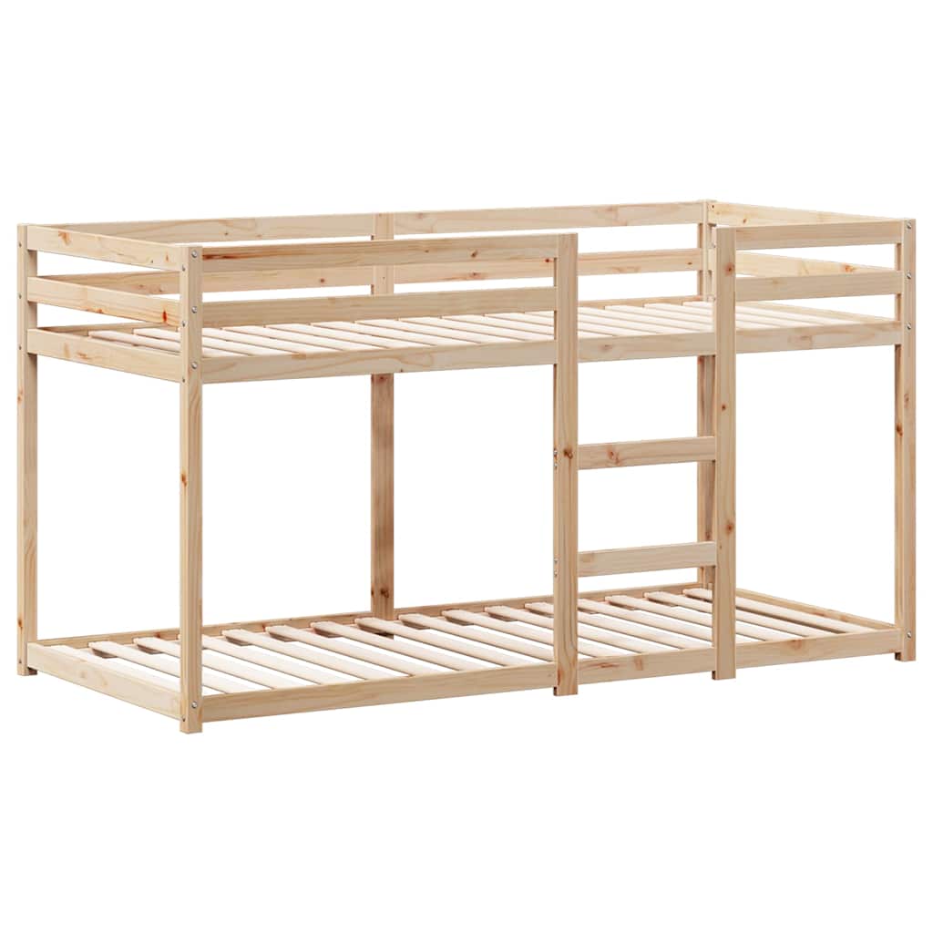 Bunk Bed without Mattress 90x200 cm Solid Wood Pine