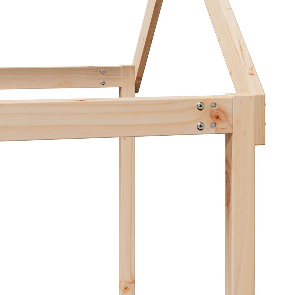 Bunk Bed without Mattress 90x200 cm Solid Wood Pine