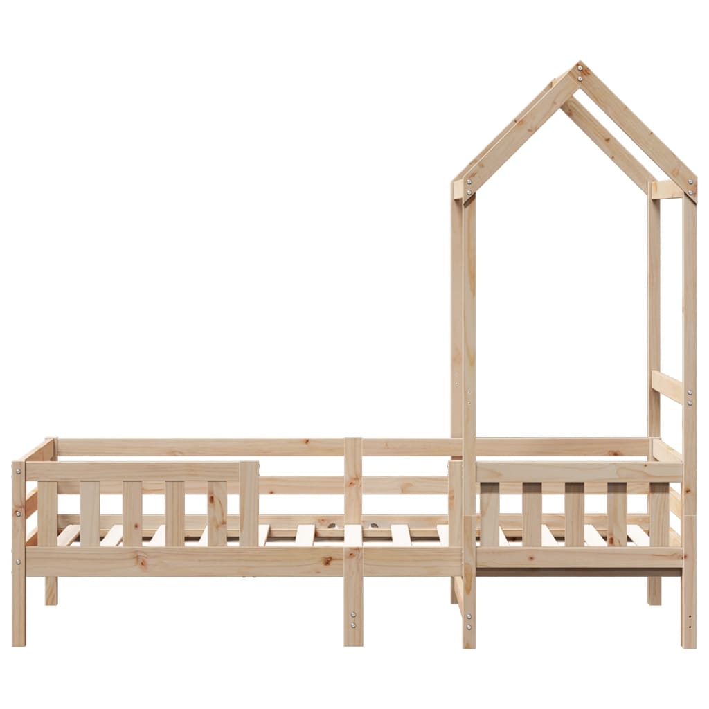 Bed Frame with Roof without Mattress 80x200 cm