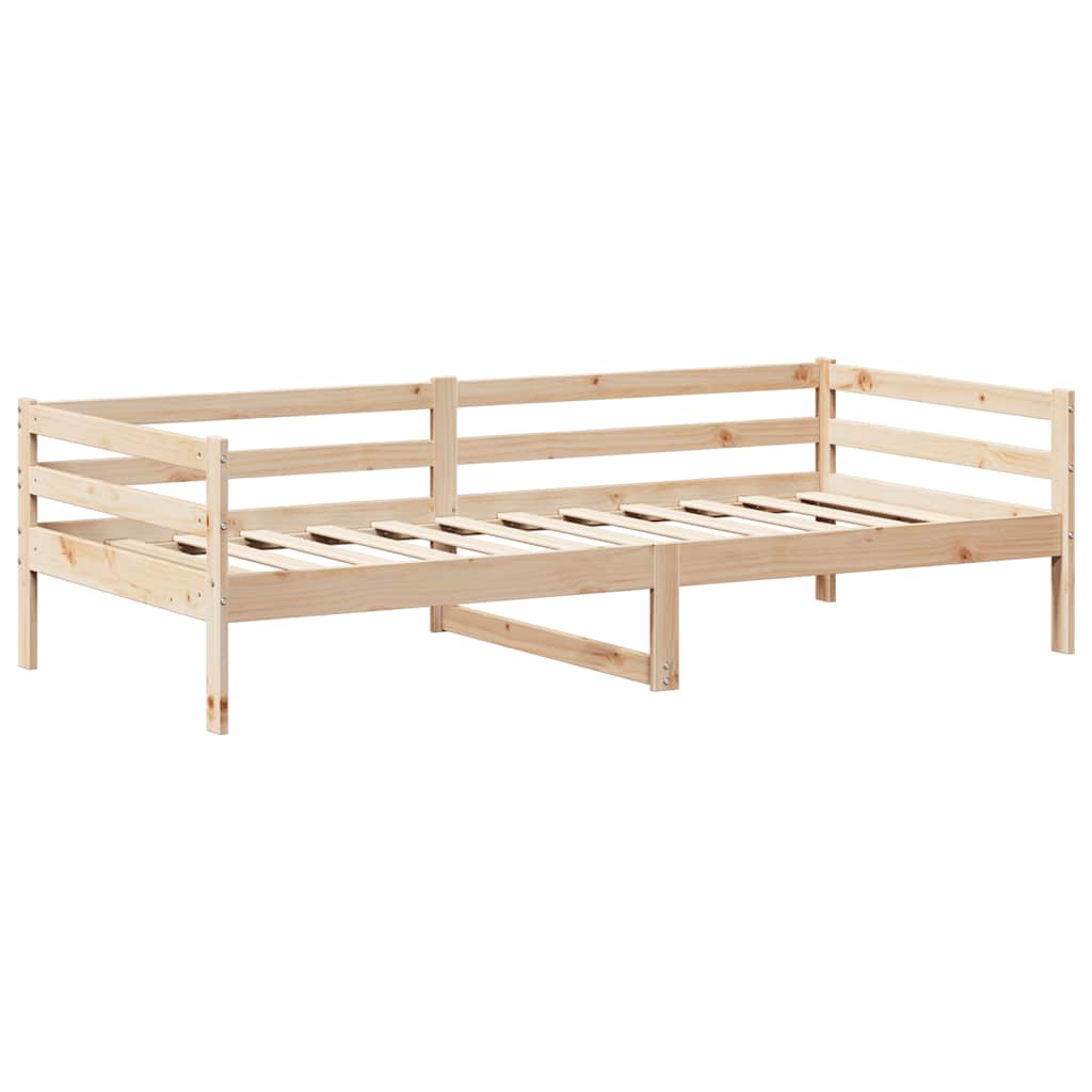 Day Bed with Roof without Mattress 80x200 cm Solid Wood
