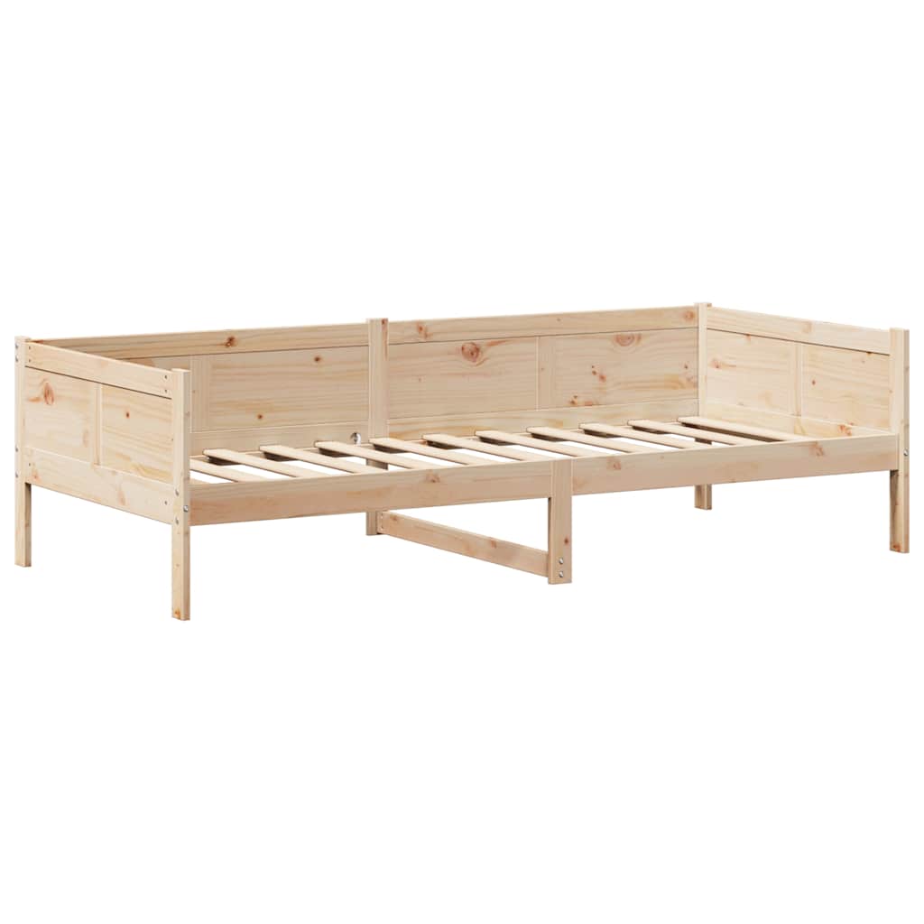Day Bed with Roof without Mattress 80x200 cm Solid Wood
