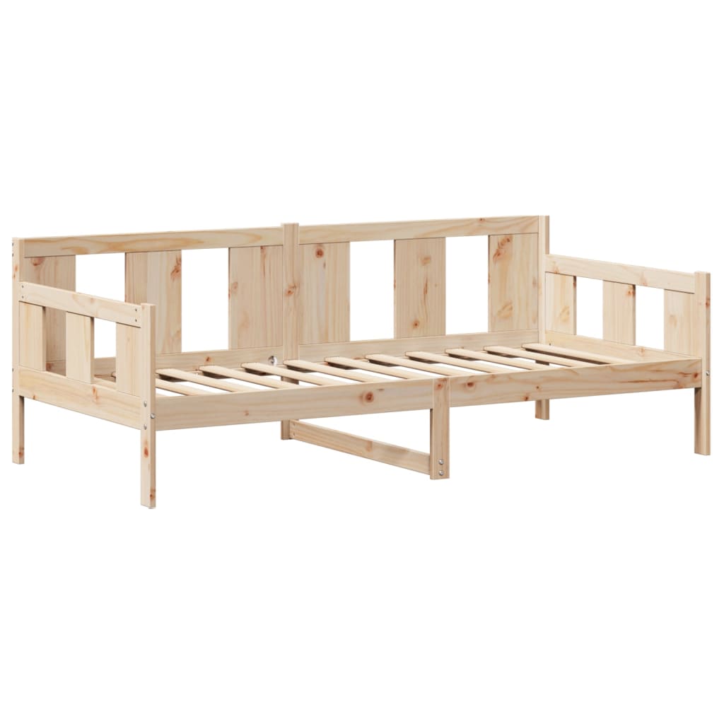 Day Bed with Roof without Mattress 90x200 cm Solid Wood