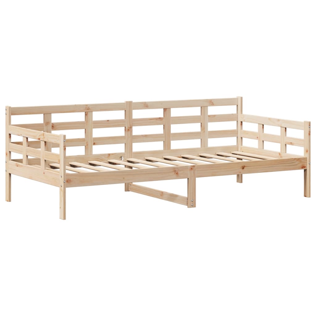 Day Bed with Roof without Mattress 90x190 cm Single Solid Wood