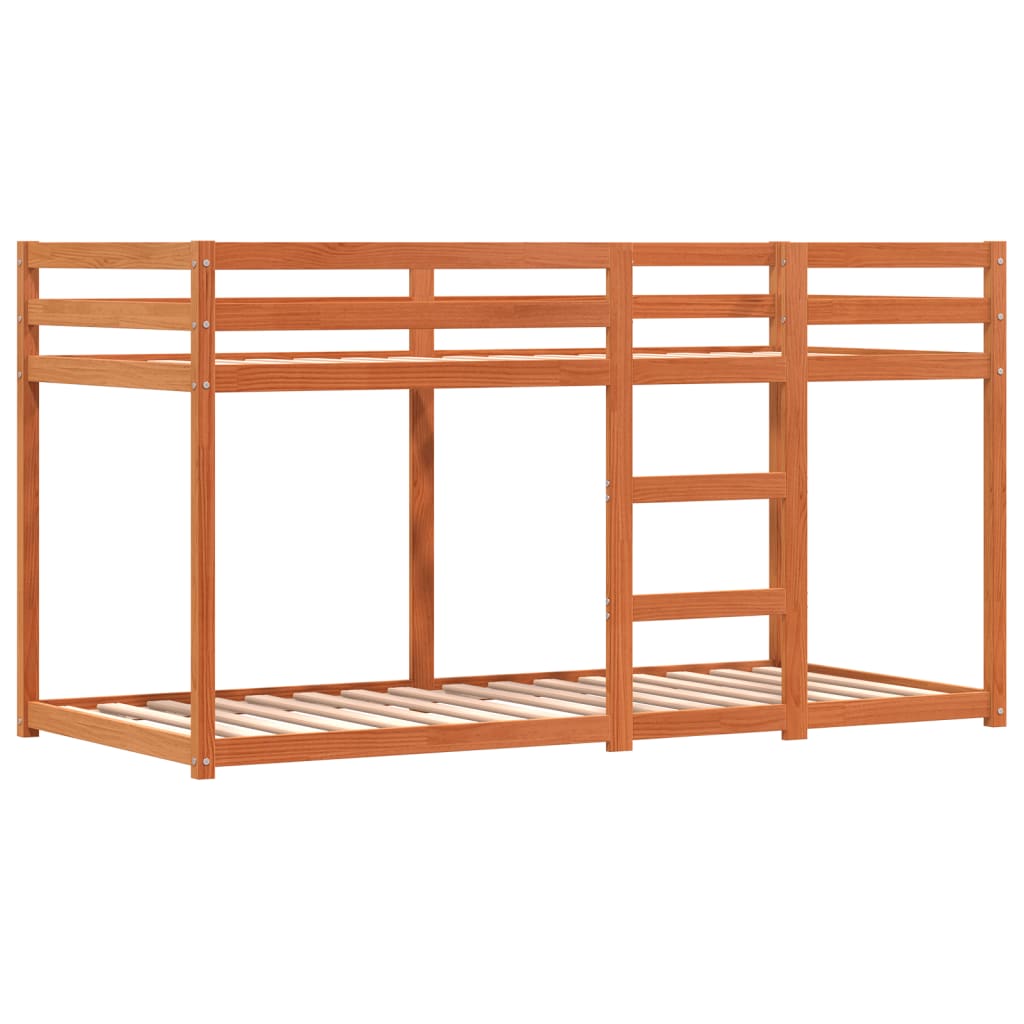 Bunk Bed without Mattress Pink 90x200 cm Solid Wood Pine