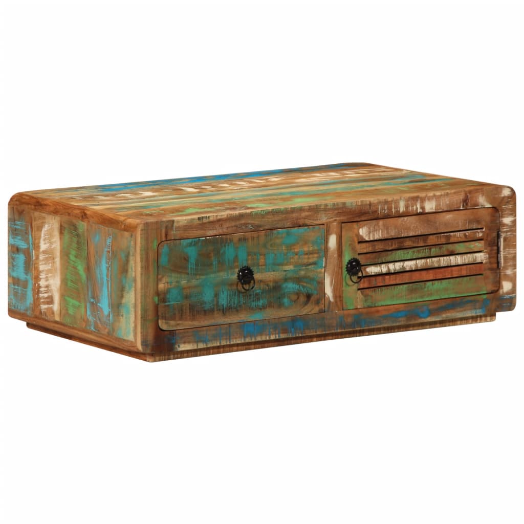 Coffee Table 89x55x29 cm Solid Wood Reclaimed
