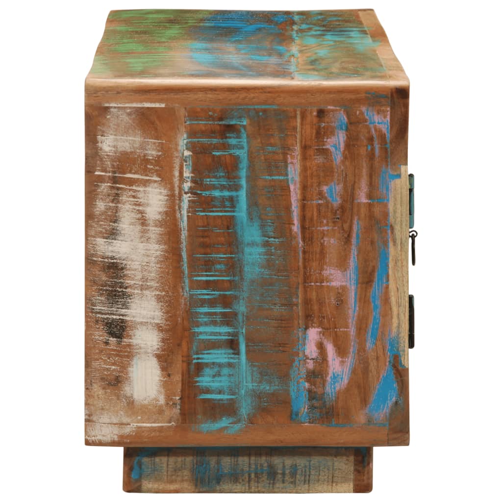 TV Cabinet 110x30x40 cm Solid Wood Reclaimed