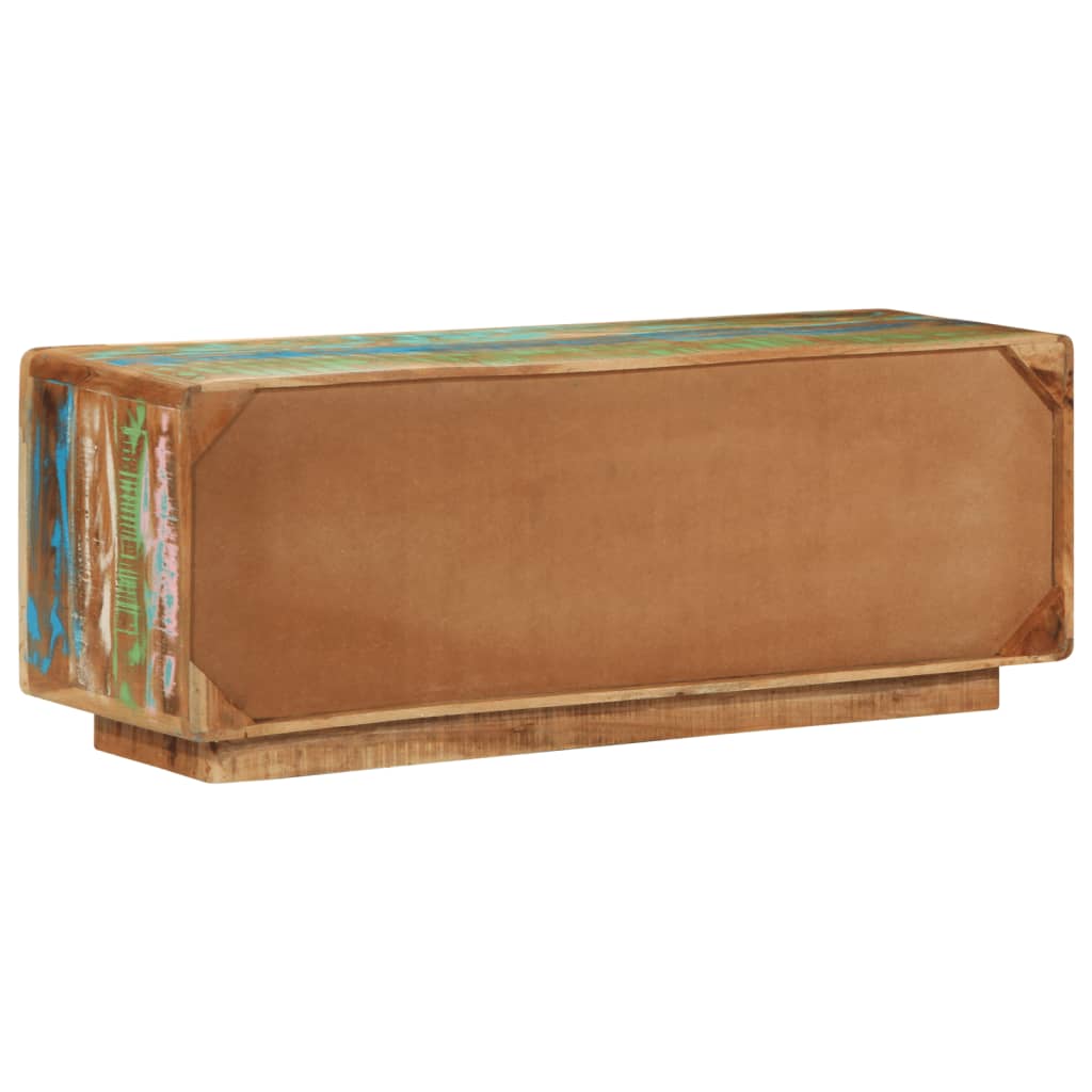 TV Cabinet 110x30x40 cm Solid Wood Reclaimed