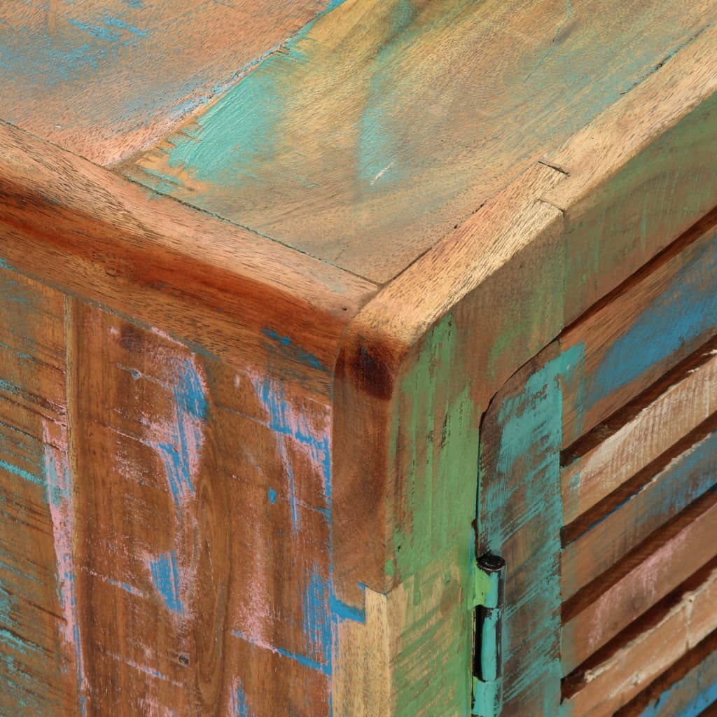 TV Cabinet 110x30x40 cm Solid Wood Reclaimed