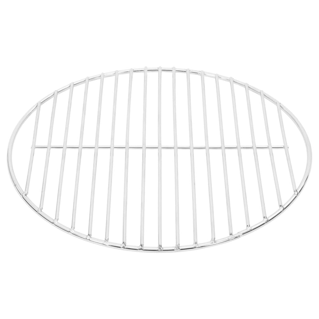 BBQ Grill Grate Round Ø34.5 cm 304 Stainless Steel