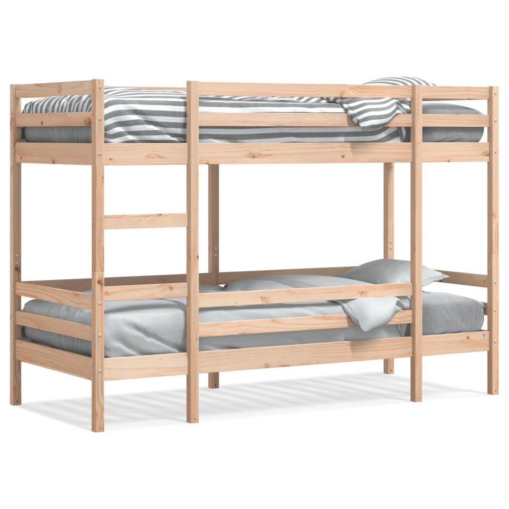 Bunk Bed without Mattress 80x200 cm Solid Wood Pine