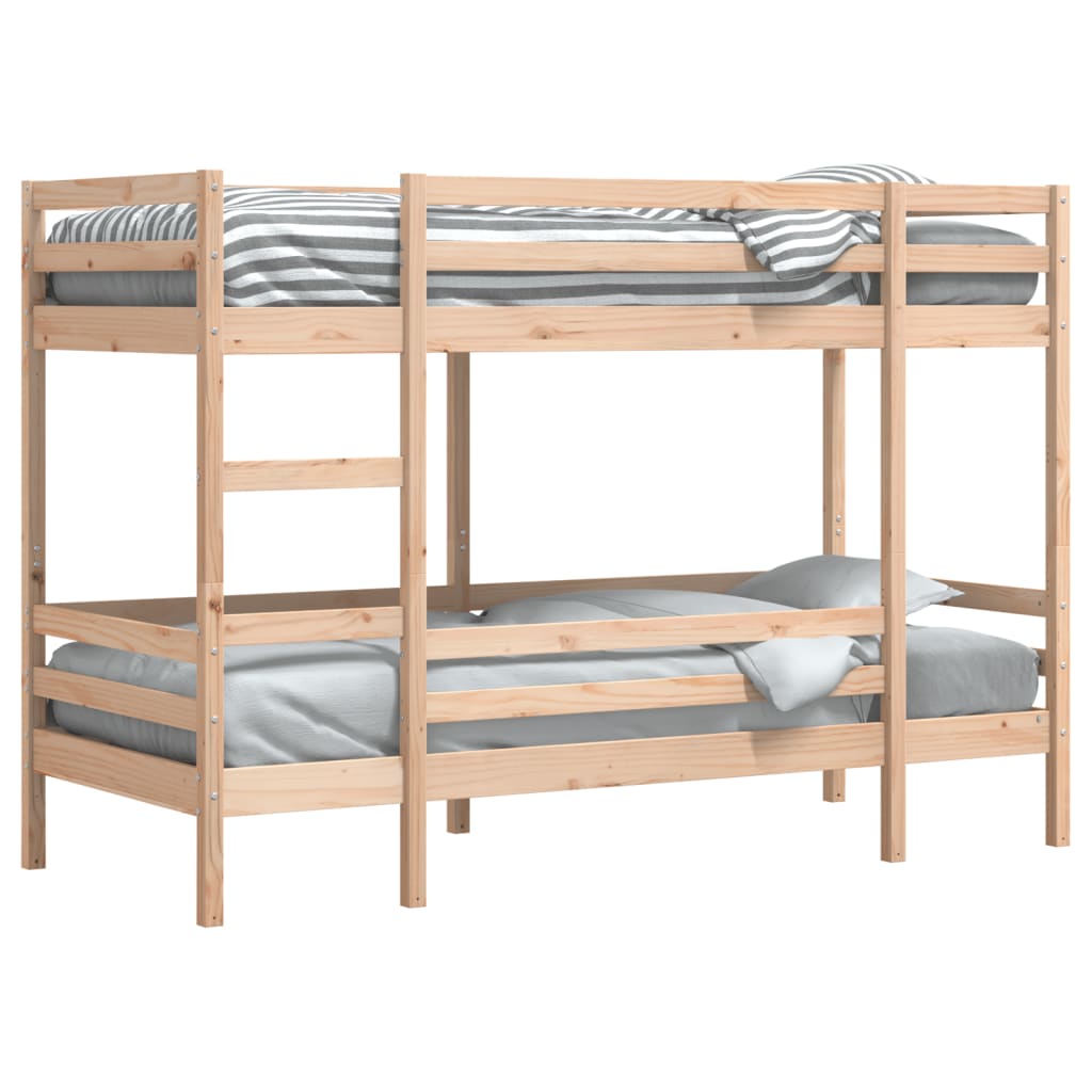 Bunk Bed without Mattress 80x200 cm Solid Wood Pine