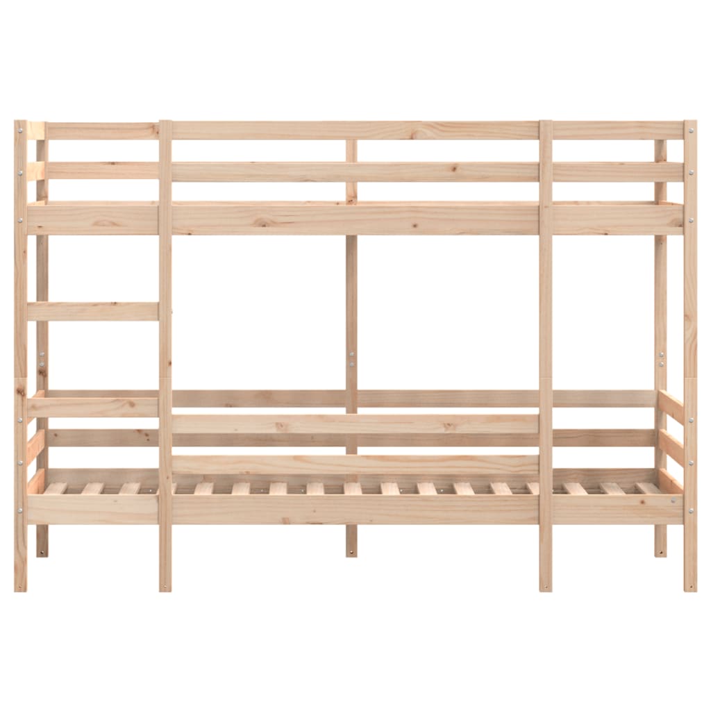 Bunk Bed without Mattress 80x200 cm Solid Wood Pine
