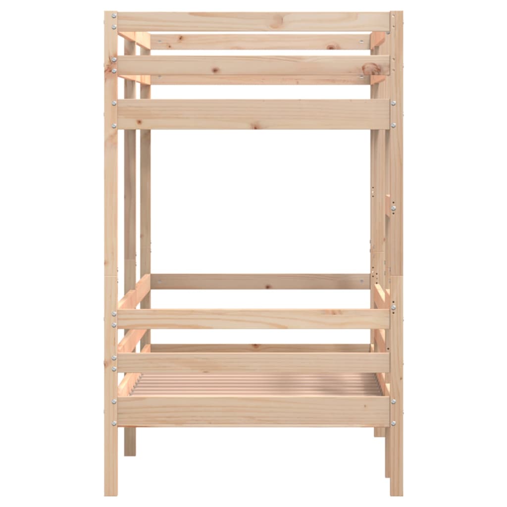 Bunk Bed without Mattress 80x200 cm Solid Wood Pine