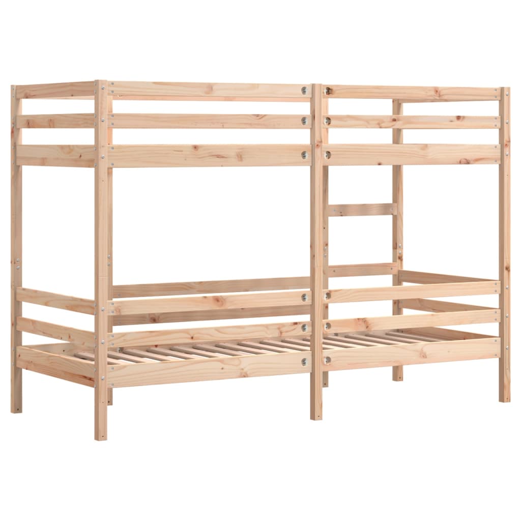 Bunk Bed without Mattress 80x200 cm Solid Wood Pine