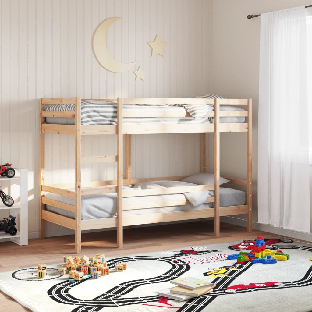 Bunk Bed without Mattress 80x200 cm Solid Wood Pine