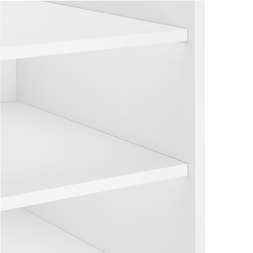 Bedside Cabinet White 45x50x50 cm Engineered Wood