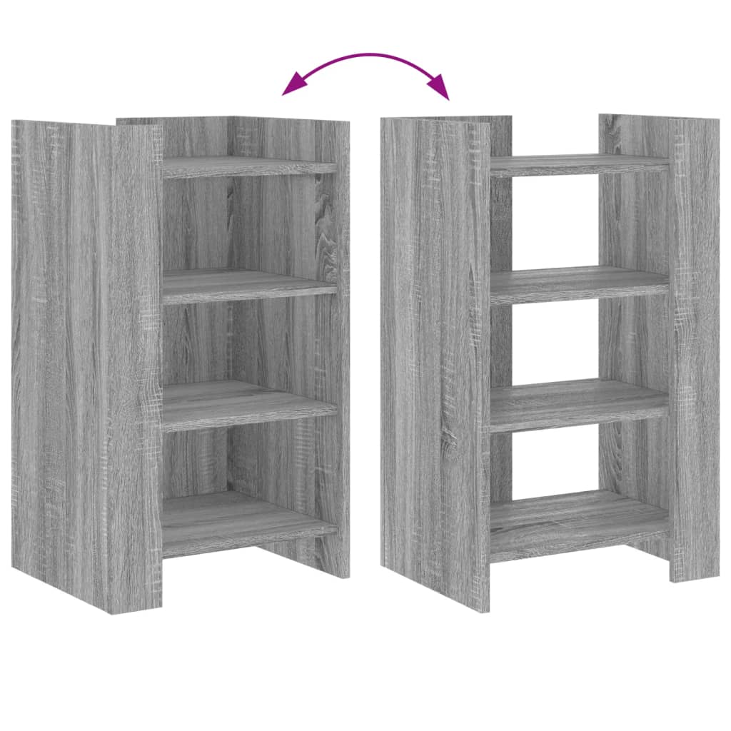 Sideboard Grey Sonoma 45x35x75 cm Engineered Wood