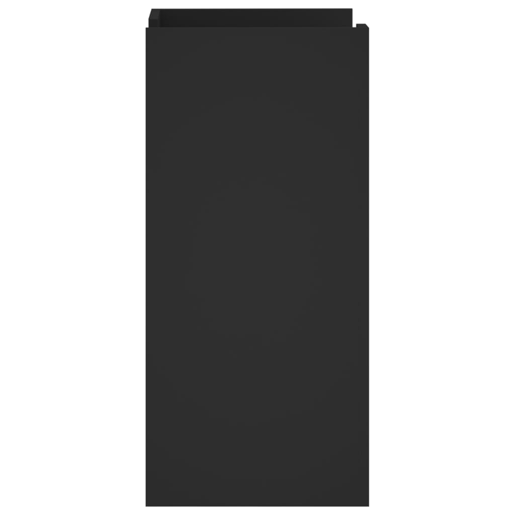 Sideboard Black 45x35x75 cm Engineered Wood