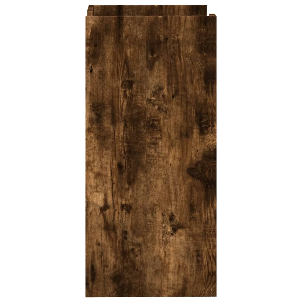 Sideboard Smoked Oak 45x35x75 cm Engineered Wood