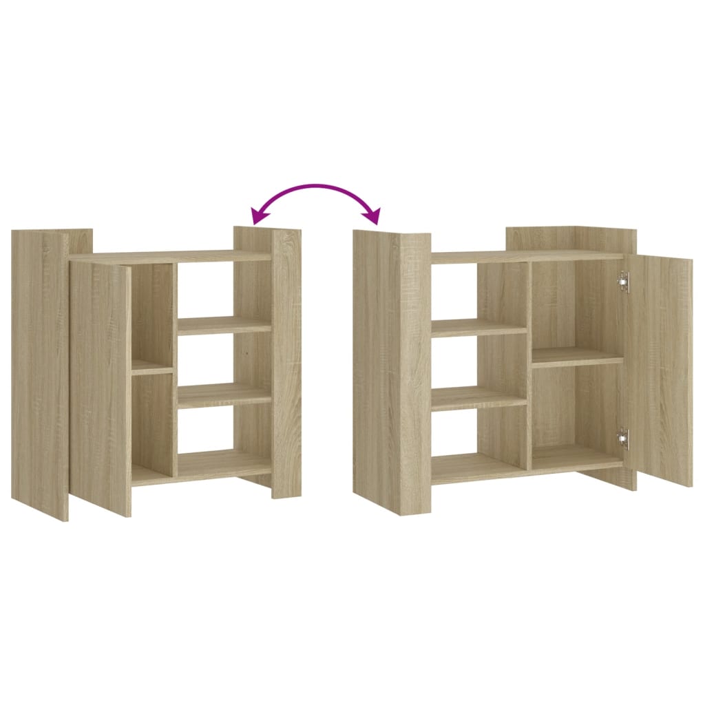 Sideboard Sonoma Oak 73.5x35x75 cm Engineered Wood