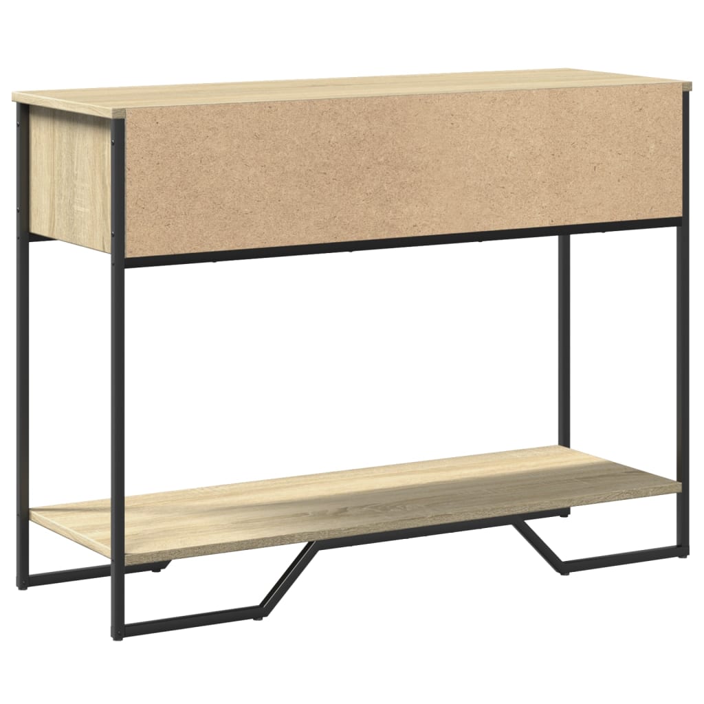 Console Table Sonoma Oak 100x35x74.5 cm Engineered Wood