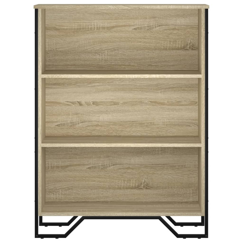 Bookcase Sonoma Oak 80x31x106 cm Engineered Wood