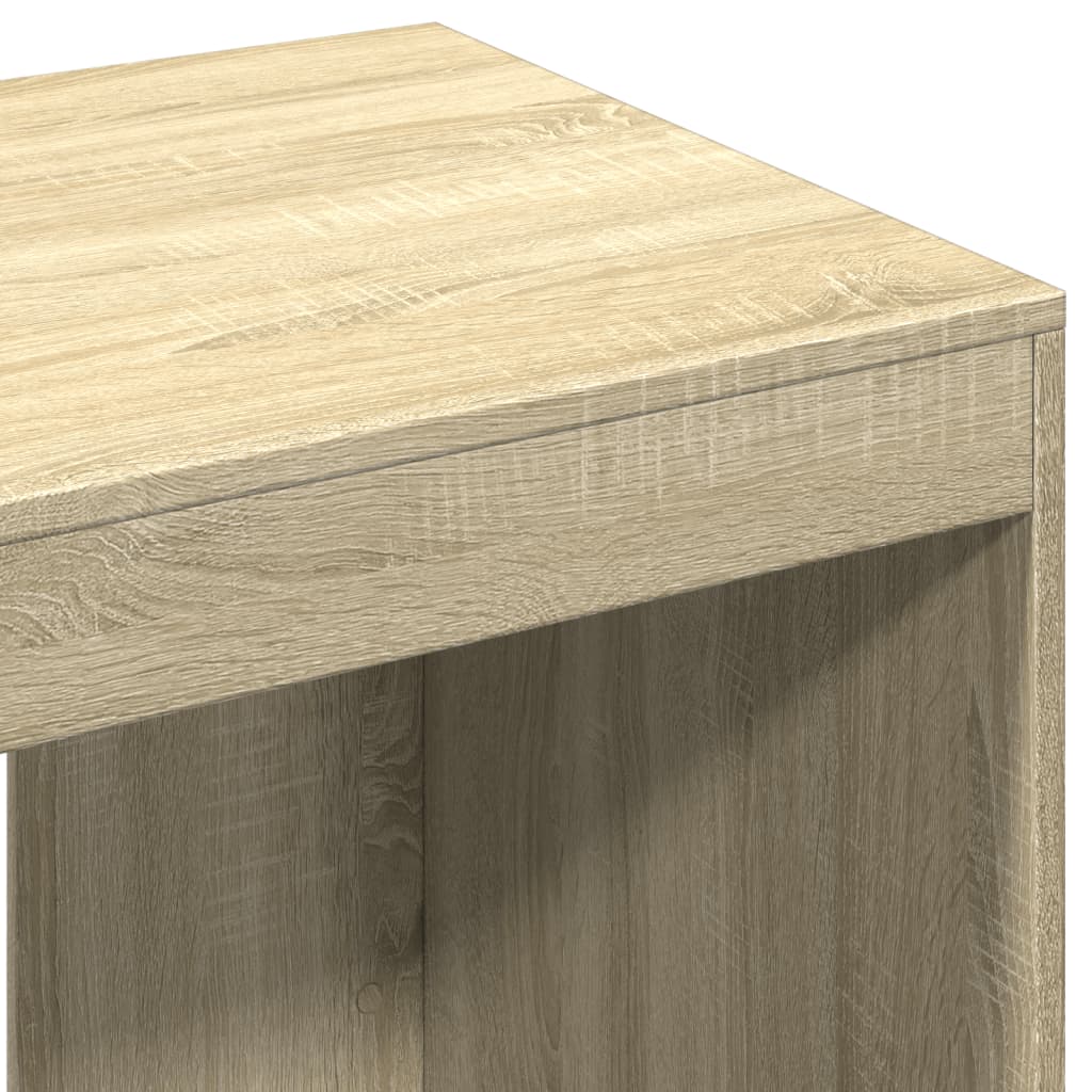 Office Desk Sonoma Oak 103.5x56.5x94 cm Engineered Wood