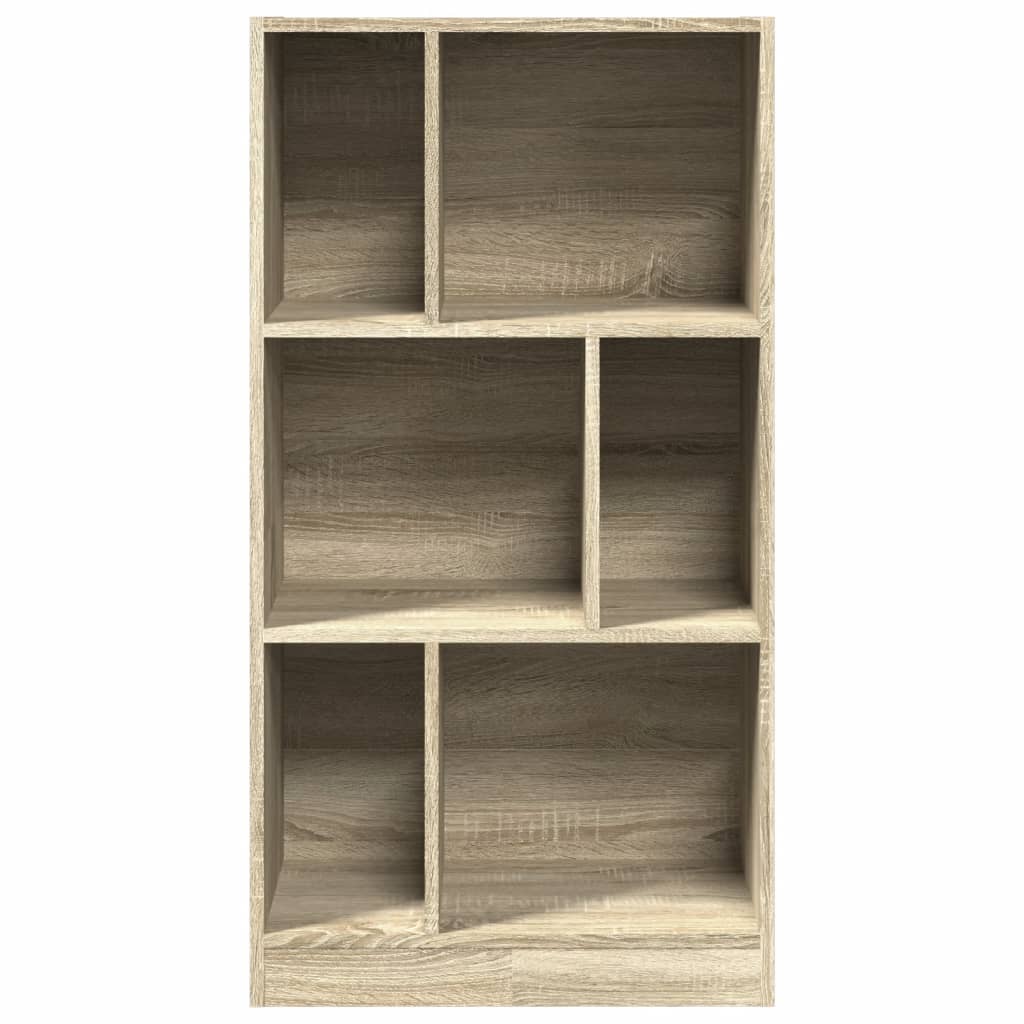 Bookcase Sonoma Oak 57x28.5x107.5 cm Engineered Wood