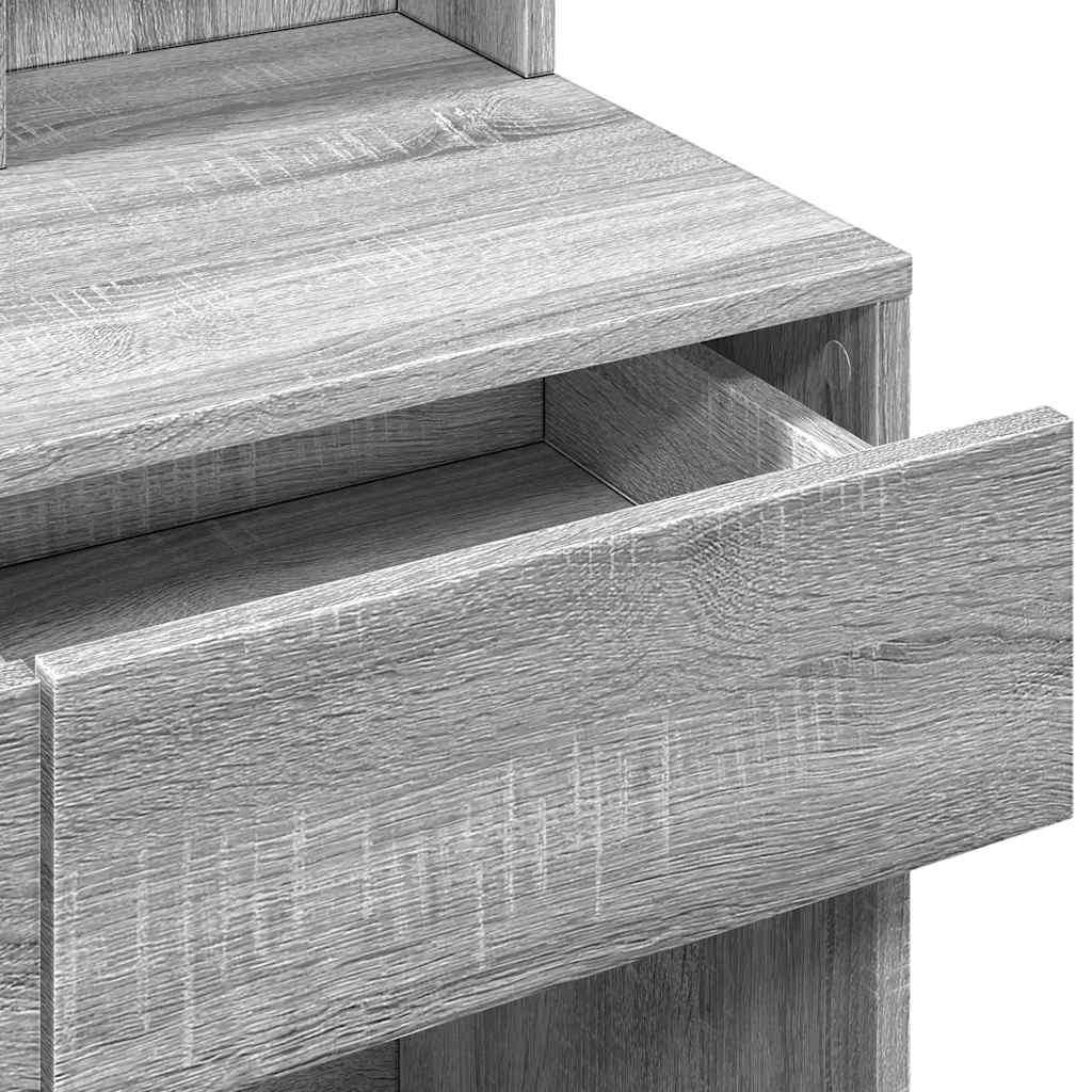 Dressing Table With Led 80X41X144.5 Cm