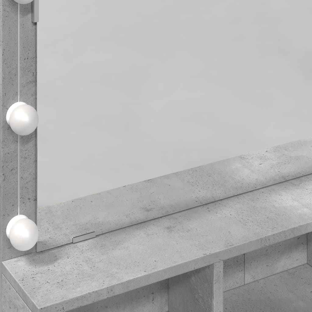 Dressing Table With Led 80X41X134.5 Cm