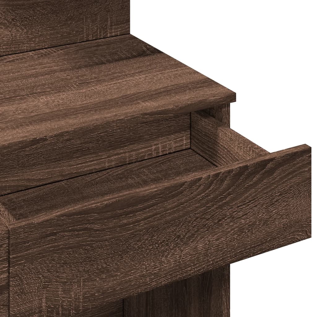 Dressing Table With Led 100X40X130 Cm