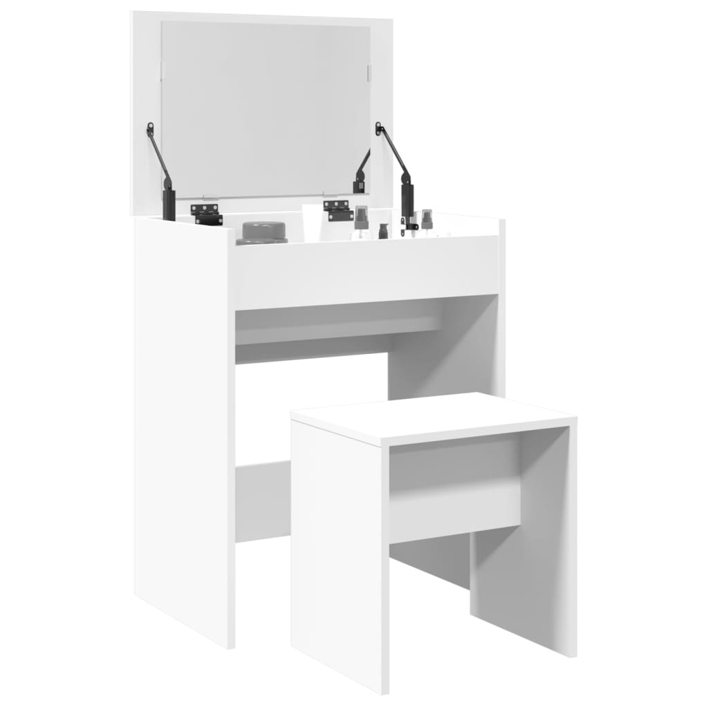 Dressing Table And Stool 60X40X113.5 Cm