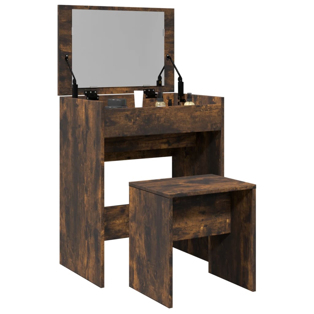 Dressing Table And Stool 60X40X113.5 Cm