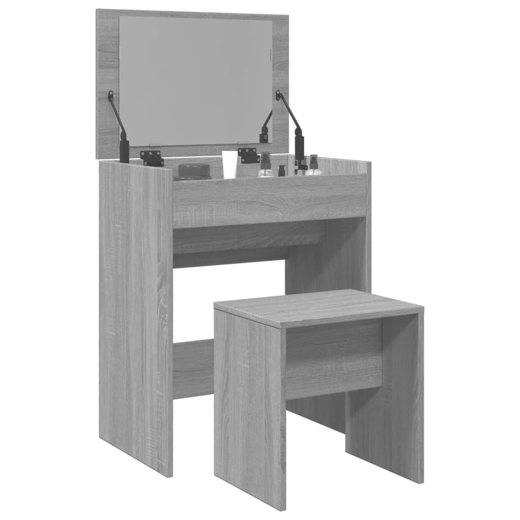 Dressing Table And Stool 60X40X113.5 Cm
