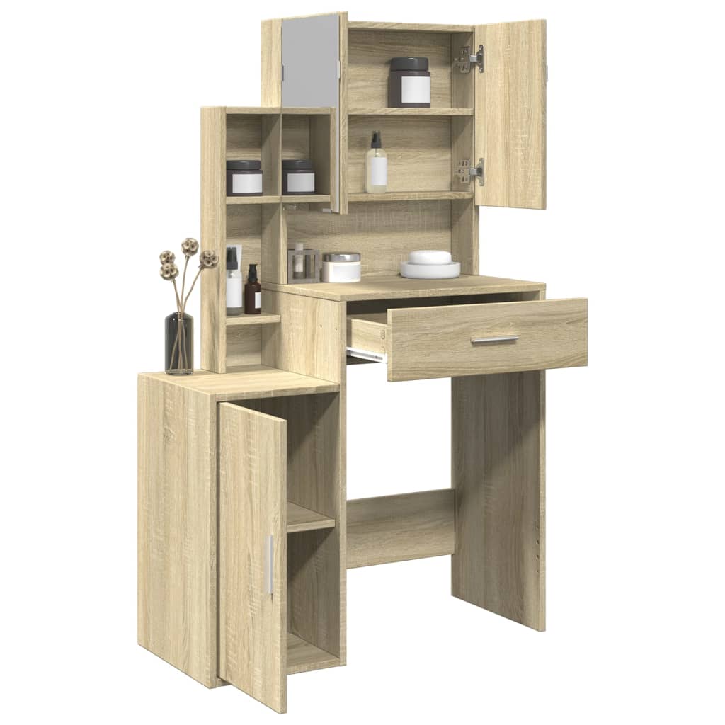 Dressing Table With Cabinet 80X35X132 Cm