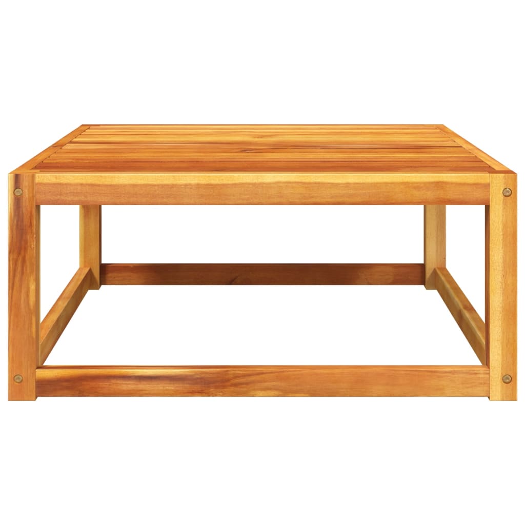 Garden Table 65x65x29 cm Solid Wood Acacia