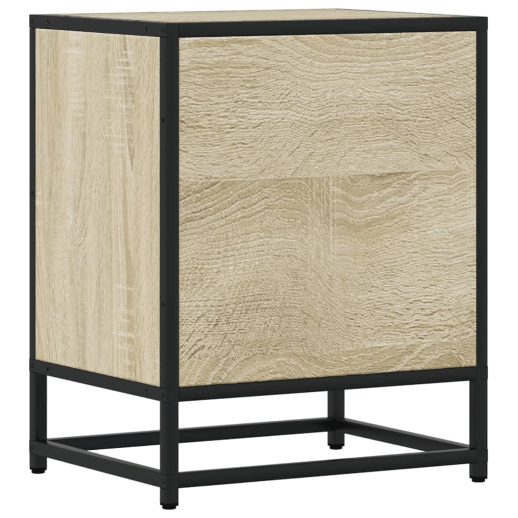 Bedside Cabinets 2 pcs Sonoma Oak 40x31x50 cm Engineered Wood